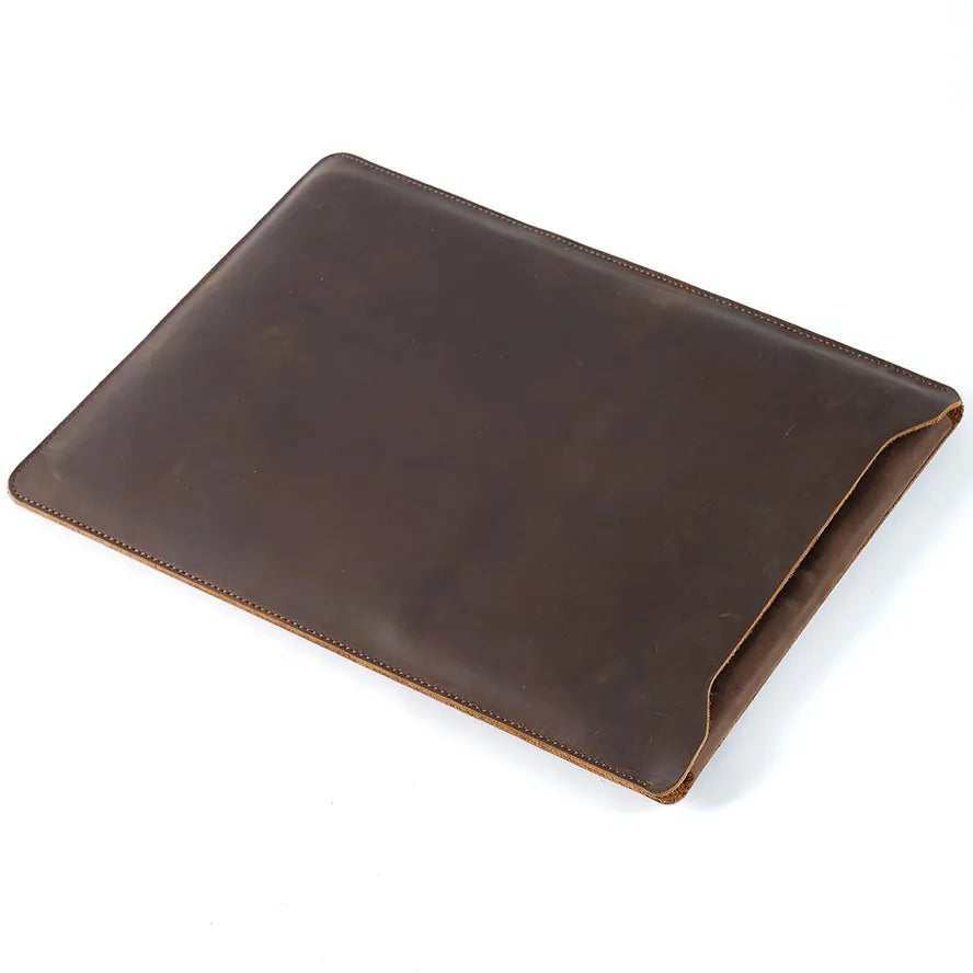 HKM-661971 Leather Computer Clutch Bag for 12, 13, and 14 Inch Laptops in Multiple Colours