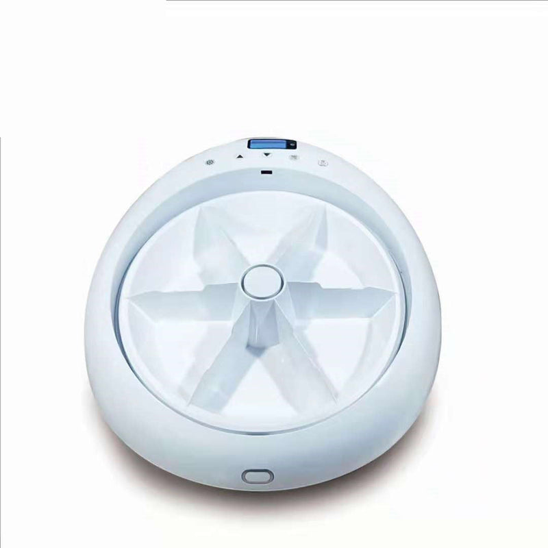 HKM-6620349 Automatic Six-Hole Feeder with Voice Reminder for Dogs and Cats