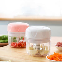 HKM-662099 Electric Garlic Masher - Wireless Meat Grinder and Baby Food Maker, 30W, Compact Kitchen Blender