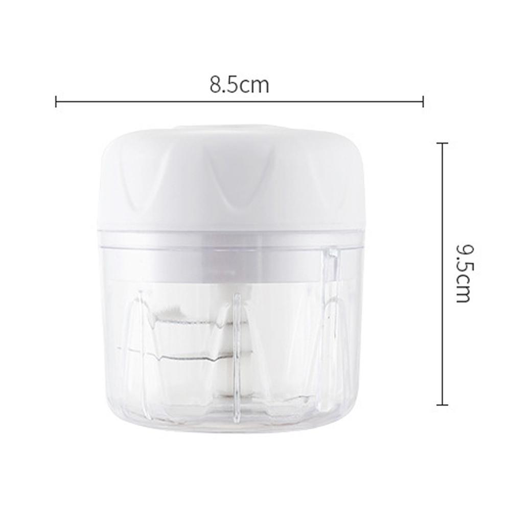 HKM-662099 Electric Garlic Masher - Wireless Meat Grinder and Baby Food Maker, 30W, Compact Kitchen Blender