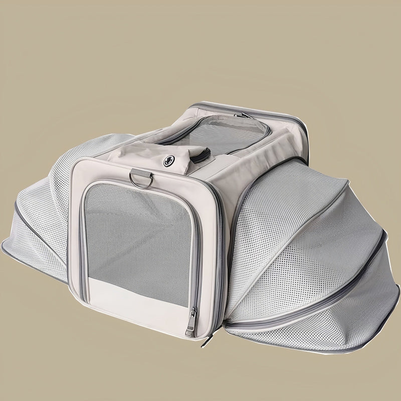 HKM-662099 Large Capacity Breathable Outdoor Pet Bag - Expandable in Multiple Colors