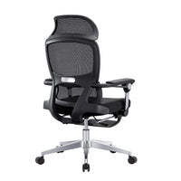 HKM-662163 Ergonomic Mesh Office Chair with Foot Rest and Swivelling Design for Comfortable Office Use