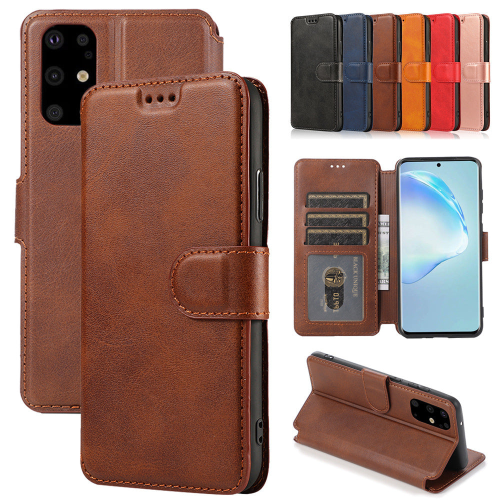HKM-662163 Samsung S20 Flip Stand Case in PU and TPU – Compatible with Multiple Samsung Models