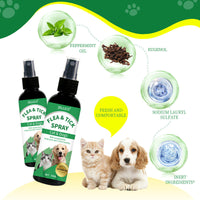HKM-6622013 Pet Skin Itching Relief Spray for Dogs and Cats - 100ml Insecticide Solution