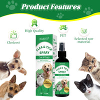HKM-6622013 Pet Skin Itching Relief Spray for Dogs and Cats - 100ml Insecticide Solution