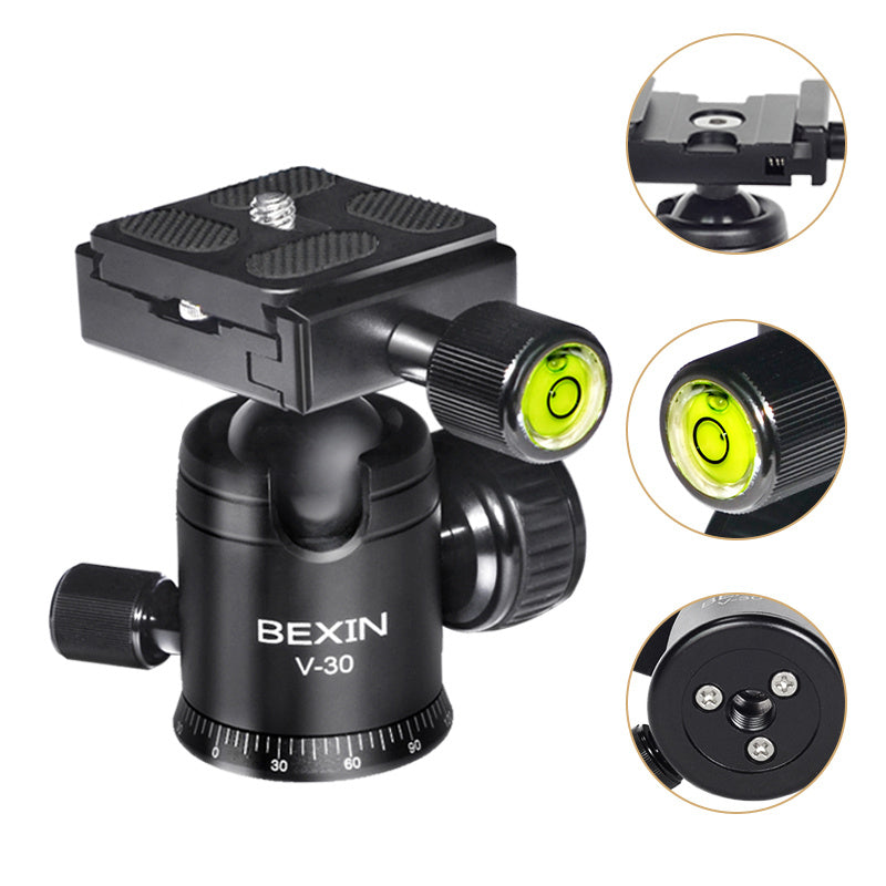 HKM-662419 Aluminum Camera Tripod with Adjustable Ball Joint for iPhone Models