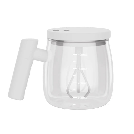 HKM-662483 Automatic Self-Stirring Magnetic Mug with High Borosilicate Glass and USB Rechargeable Function for Effortless Mixing