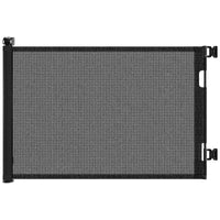 HKM-6625597 Retractable Child Safety Gate for Doorways, Indoor & Outdoor Use, 76" Wide, 33" Tall, Adjustable Mesh Design