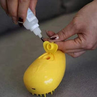 HKM-6625725 Pet Care Cleaning Brush with Massage Feature and Anti-Flying Hair Essence for Dogs