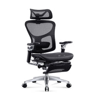 HKM-662675 Ergonomic Executive Office Chair with Adjustable 7D Armrests and Footrest