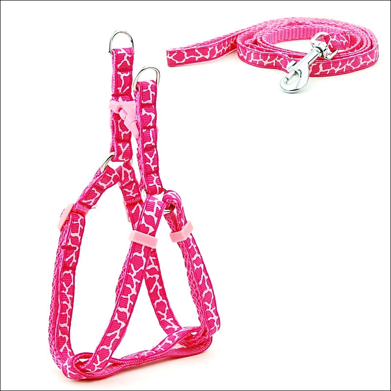 HKM-6629181 Adjustable Cat and Dog Leash with Chest Strap, Durable PP Material