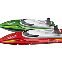 HKM-663059 High Speed 1/14 Scale Electric RC Racing Boat - Remote Control Mini Stunt Ship for Kids