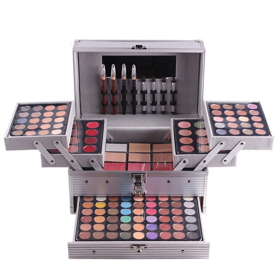HKM-663123 Multifunctional Comprehensive Makeup Palette with 94 Eye Shadows, Lipsticks, and More