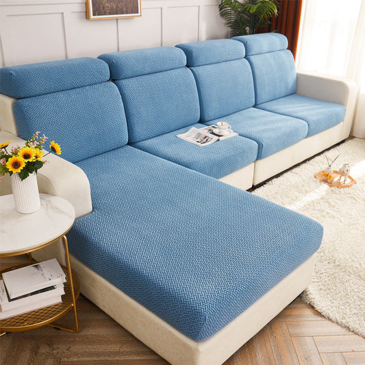 HKM-663123 Universal Anti-slip Stretch Sofa Cover - Multi-Color Choices Available, Various Sizes for Optimal Fit