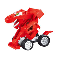 HKM-663315 Deformation Robot Inertia Car Toy for Children Ages 2-4, Light & Sound Educational Model