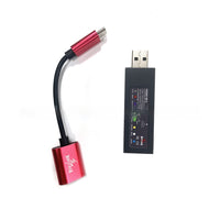 HKM-663379 Bluetooth Gamepad Converter with Data Cable – Black, lightweight design for seamless gameplay