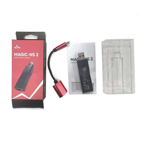HKM-663379 Bluetooth Gamepad Converter with Data Cable – Black, lightweight design for seamless gameplay