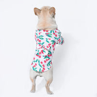 HKM-6634045 Casual Cotton Dog Shirt in Black, White, and Yellow - Various Sizes Available