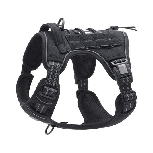 HKM-6634941 Reflective Tactical Outdoor Training Chest Strap with Traction Rope, Multiple Colors Available