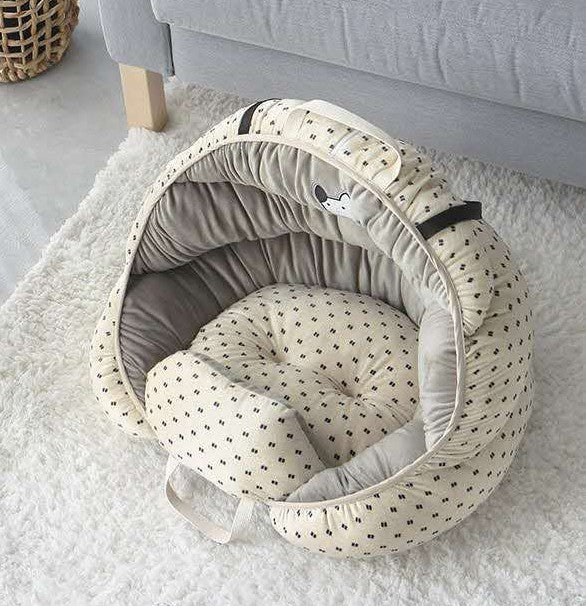 HKM-6635709 Teddy Car Mat for Pets - Square and Round Options in Various Colors
