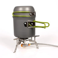 HKM-663571 Ultralight Compact Outdoor Cooking Mess Kit for Camping and Picnics