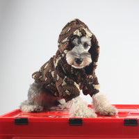 HKM-6636221 Cozy Lambswool Zip-Up Dog Shirt Coat for Autumn and Winter
