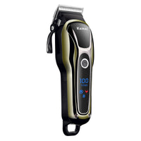 HKM-663635 Rechargeable Hair Clipper with LCD Display and Adjustable Blade Length