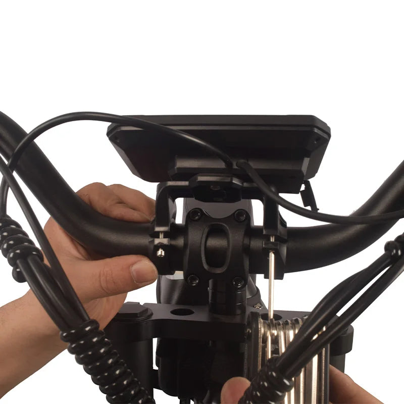 HKM-663763 High-Performance Electric Mountain Bike with 2000W Dual Hub Motor and Dual Lithium Battery