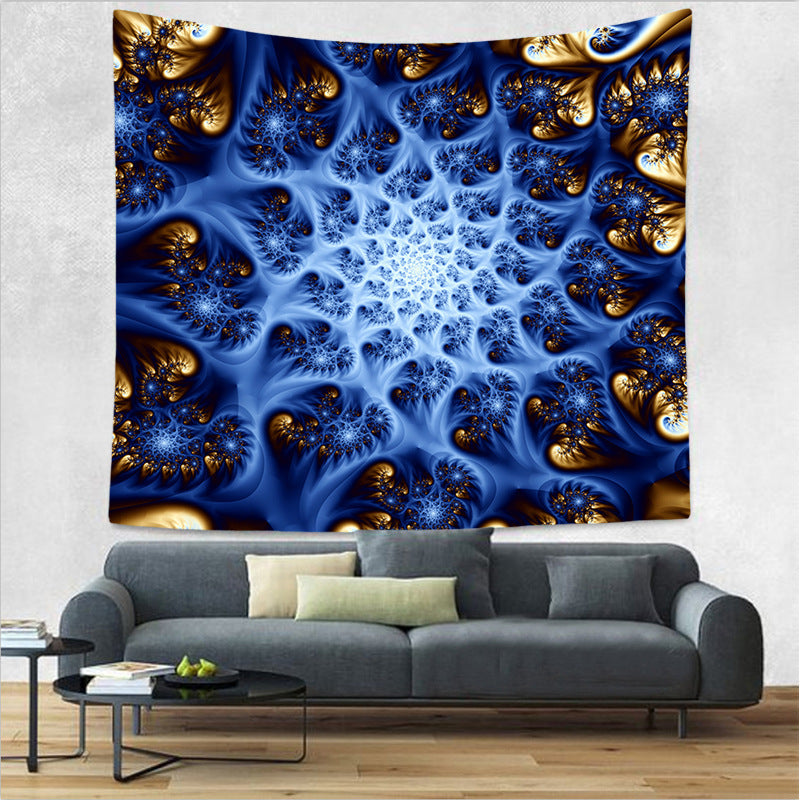 HKM-663763 Magic Forest Pattern Tapestry - 100% Polyester Fiber, 150 x 130 cm