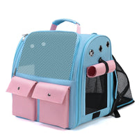 HKM-6637885 Extendable Large Capacity Pet Backpack for Cats and Dogs, Nylon Material, Medium Soft Design