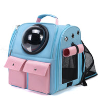HKM-6637885 Extendable Large Capacity Pet Backpack for Cats and Dogs, Nylon Material, Medium Soft Design