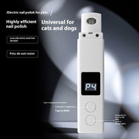 HKM-6639421 Electric Pet Nail Grinder with Dust Cover and LED Light, Suitable for Dogs