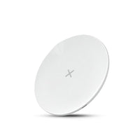HKM-664083 Desktop Round Wireless Charger for Mobile Phones - Simple, Stylish Design in White or Black