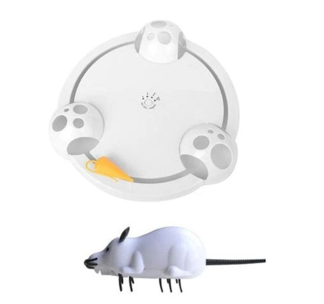 HKM-6642237 Interactive Automatic Mouse Toy for Cats with Variable Speed Settings