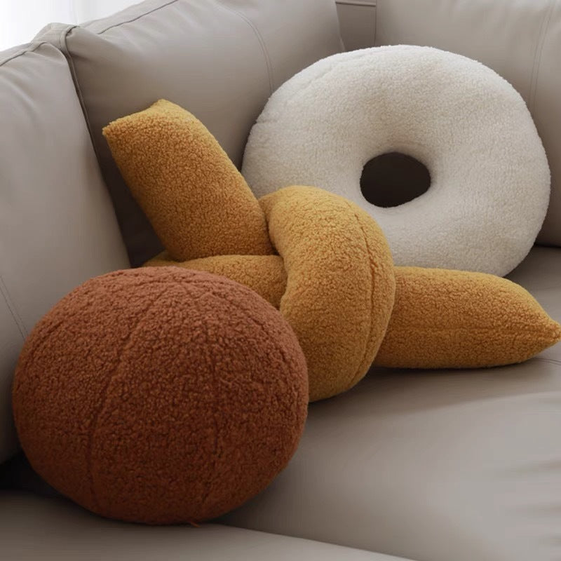 HKM-664339 Abstract Shaped Line Cushion Pillow for Living Room Sofa Bed
