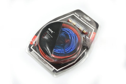 HKM-664403 RCA Audio Cable with Copper-Clad Aluminum for Car Stereo Subwoofer Amplification