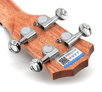 HKM-664467 23-Inch Spruce Ukulele with Grape Hole Design