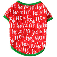 HKM-6645821 Festive Cotton Pet Clothes for Cats - Casual Two-Legged Styles in Various Holiday Designs