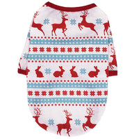 HKM-6645821 Festive Cotton Pet Clothes for Cats - Casual Two-Legged Styles in Various Holiday Designs