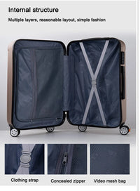 HKM-664595 Custom 3-Piece ABS Trolley Luggage Set for Kids - Multifunctional Travel Bags