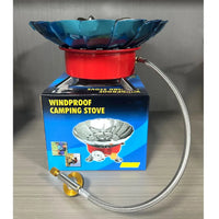 HKM-664723 Portable Folding Camping Gas Stove - One Burner for Outdoor Cooking