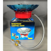 HKM-664723 Portable Folding Camping Gas Stove - One Burner for Outdoor Cooking