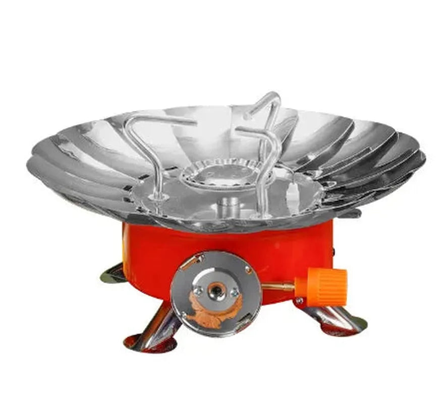 HKM-664723 Portable Folding Camping Gas Stove - One Burner for Outdoor Cooking