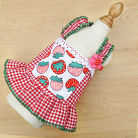HKM-6647741 Stylish Cat Suspender Skirt in Printed Polyester, Fashionable & Simple Design