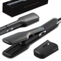 HKM-664787 Two-in-One Hair Dryer and Straightener for Wet and Dry Use - 300W Dual-Function Electric Styling Tool