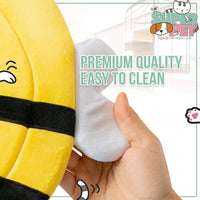 HKM-6648637 Soft Bee-Shaped Cat Cone Collar for Comfortable Recovery and Protection