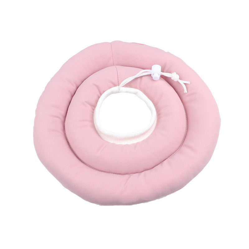 HKM-6649149 Soft Anti-Licking and Anti-Scratch Estrus Collar for Pets - Waterproof with PP Cotton Fill, Available in Multiple Colors