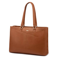 HKM-664915 Elegant 15.6 Inch Laptop Handbag for Women - Stylish Office and Business Tote with Large Capacity