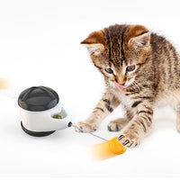 HKM-6650941 Balance Swing Car Cat Toy - Interactive Plastic Playmate for Engaging Feline Fun