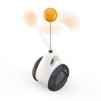 HKM-6650941 Balance Swing Car Cat Toy - Interactive Plastic Playmate for Engaging Feline Fun